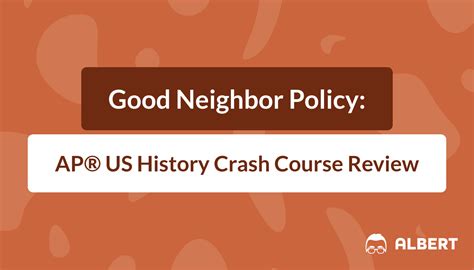 Good neighbor policy apush - The "Good Neighbor" policy was a Roosevelt Administration foreign policy initiative to create and engage in "reciprocal exchanges" with America's southern ...